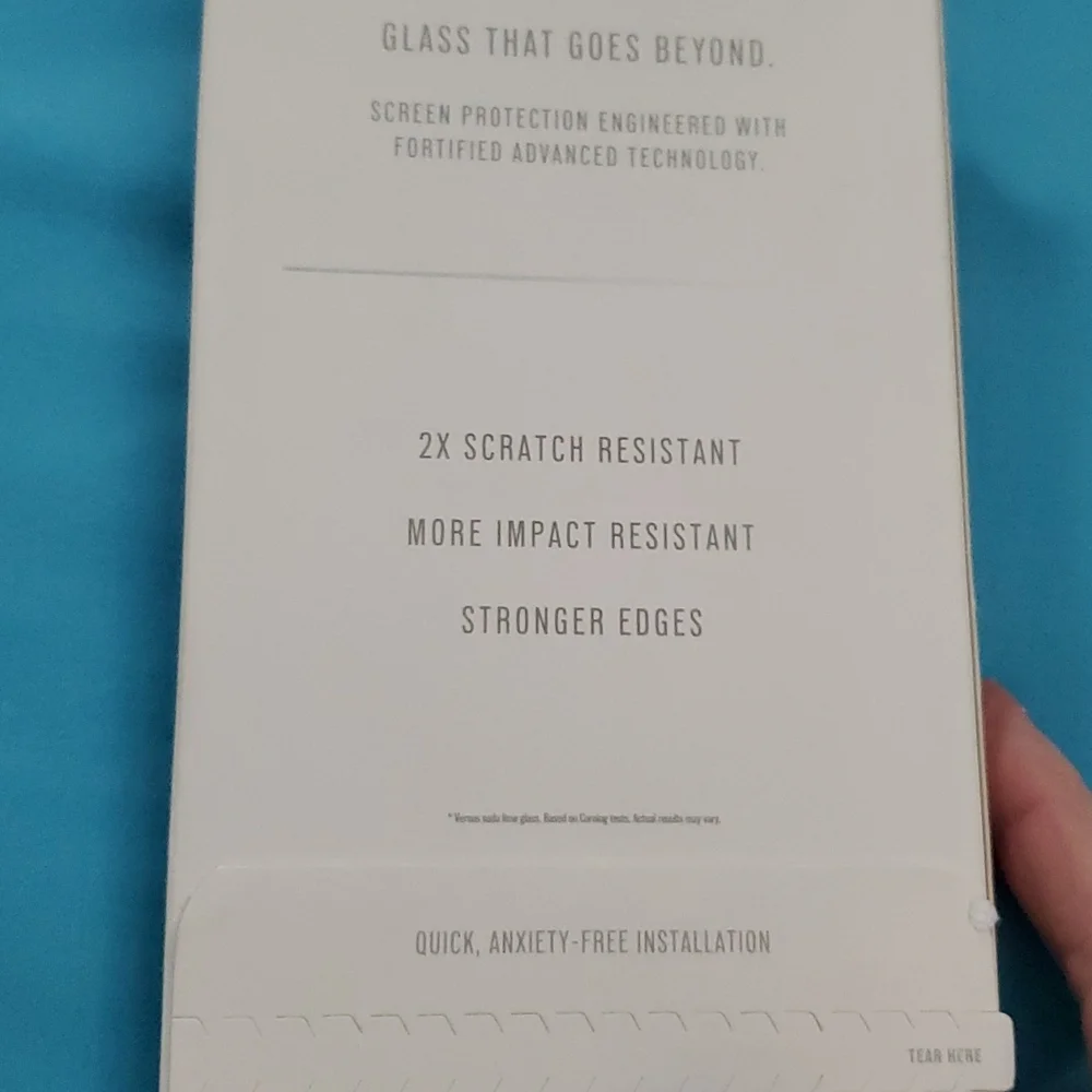 OtterBox Alpha Glass, iPhone 2020 Small. Drop, Scratches, Edges!